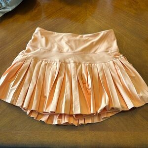 Orange Gold Hinge skirt